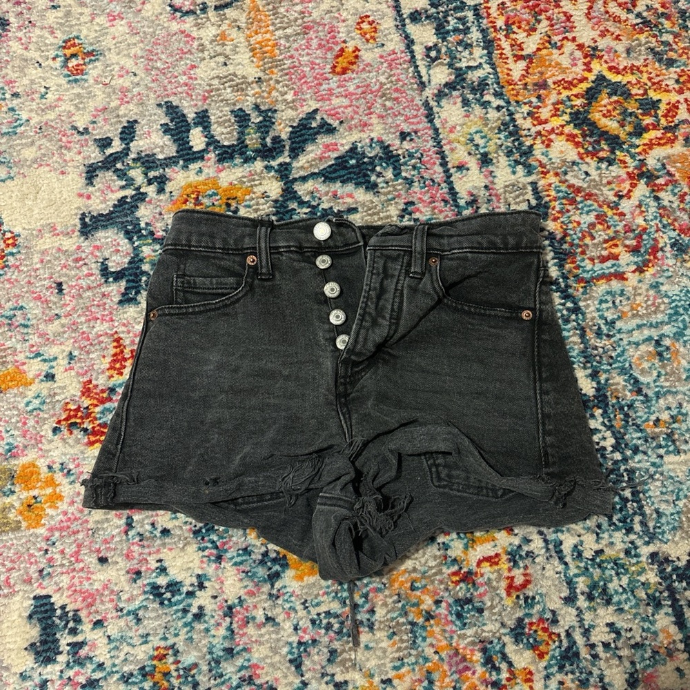 Old Navy Black High Waist Shorts